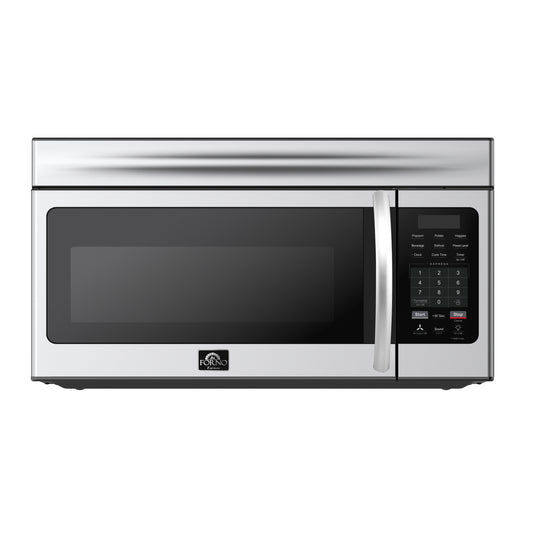 Forno Scalo 30-Inch, Stainless Steel Over the Range Microwave - FOTR3007-30