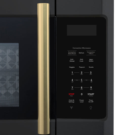 Forno Fornace 30-Inch, Black Over the Range Convection Microwave - FOTR3038-30BLK