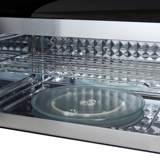 Forno Fornace 30-Inch, Black Over the Range Convection Microwave - FOTR3038-30BLK