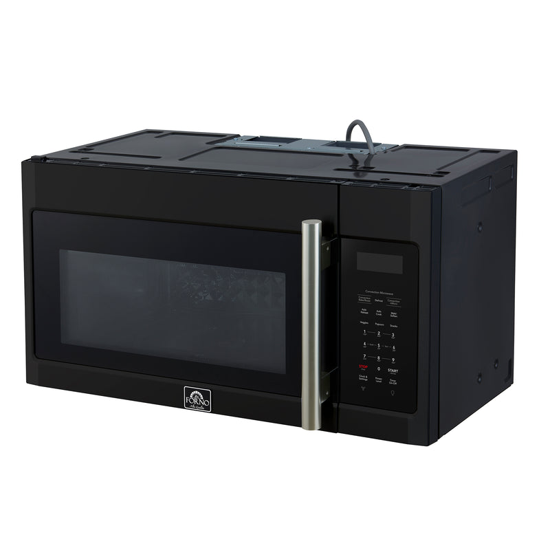 Load image into Gallery viewer, Forno Fornace 30-Inch, Black Over the Range Convection Microwave - FOTR3038-30BLK

