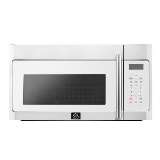 Forno Fornace 30-Inch, White Over the Range Convection Microwave - FOTR3038-30WHT