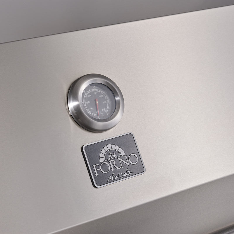 Load image into Gallery viewer, Forno Rimini Outdoor Kitchen: 30&quot; BBQ 62,600 BTU, 4.8 cu.ft. Refrigerators, White Countertops
