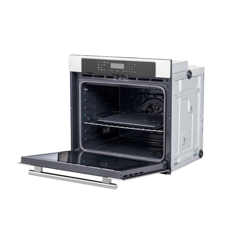 Load image into Gallery viewer, Forno Villarosa 30-Inch Electric Wall Oven, Stainless Steel, 5.0 cu.ft Capacity, Air Fry, Steam Cleaning, Glass Touch Controls

