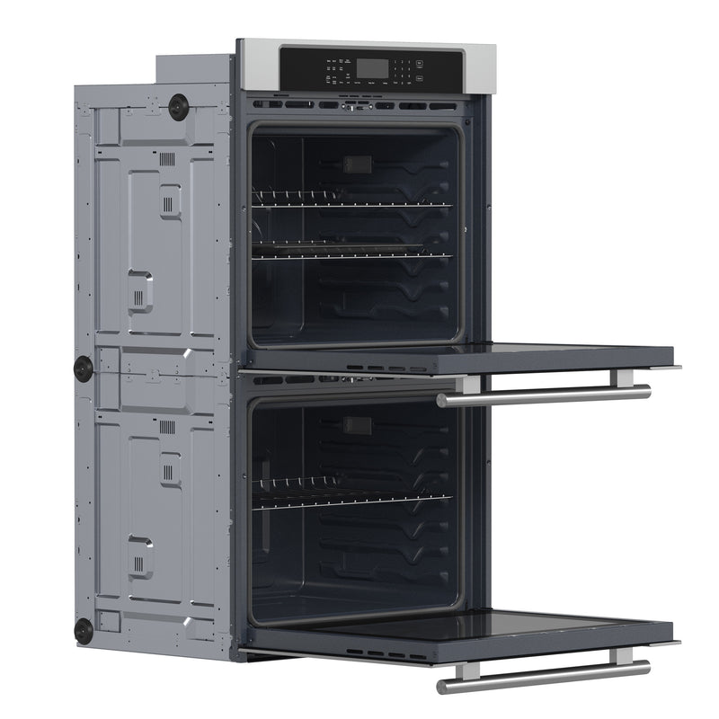 Load image into Gallery viewer, Forno Villarosa 30-Inch Built-In Double Wall Oven, Stainless Steel, Convection Cooking, Touch Control Panel, Self-Cleaning Function
