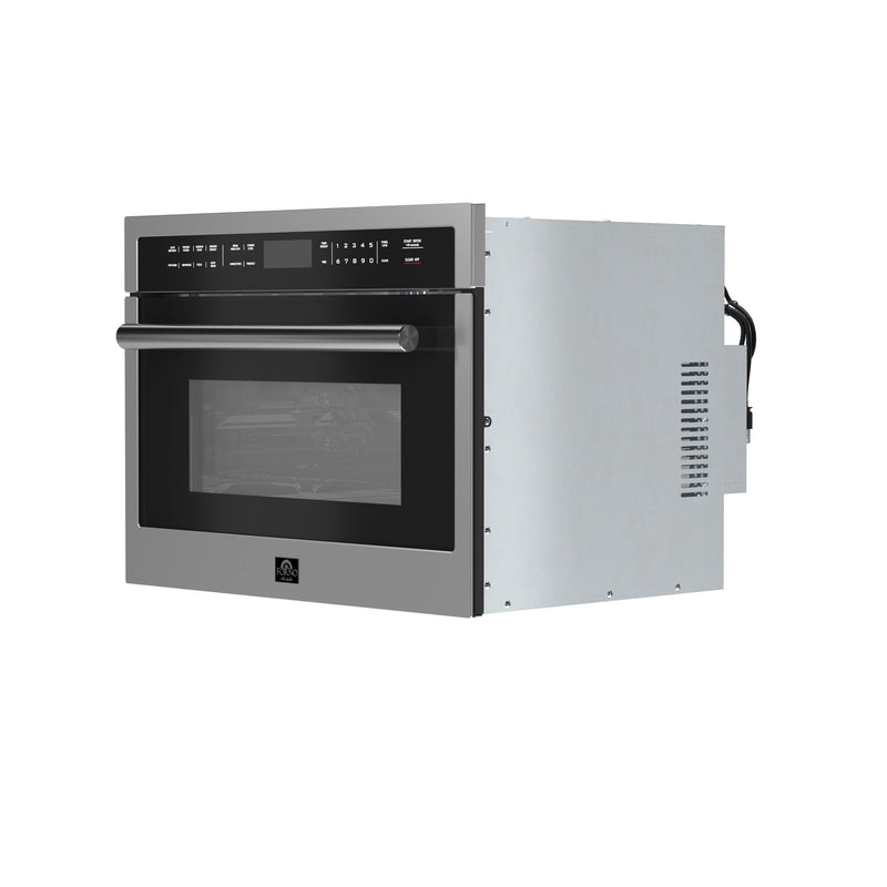 Load image into Gallery viewer, Forno Oliena 24-Inch Compact Oven and 1000 Watt Microwave, 1.6 cu.ft, Convection Oven
