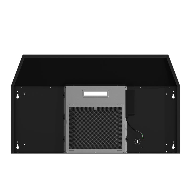 Load image into Gallery viewer, Forno Cappa 30-Inch Under Cabinet Range Hood, Black, 200 CFM, Convertible, LED Lighting
