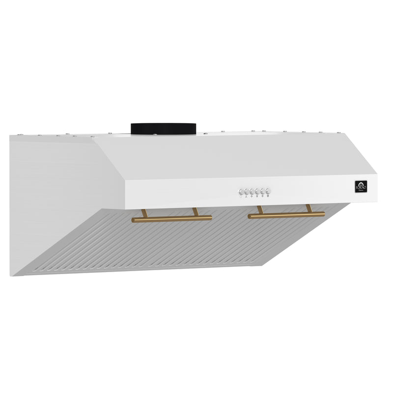 Load image into Gallery viewer, Forno Bari Espresso 30-Inch, White Under Cabinet Range Hood - FRHUC5255-30WHT
