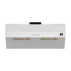 Forno Bari Espresso 30-Inch, White Under Cabinet Range Hood - FRHUC5255-30WHT