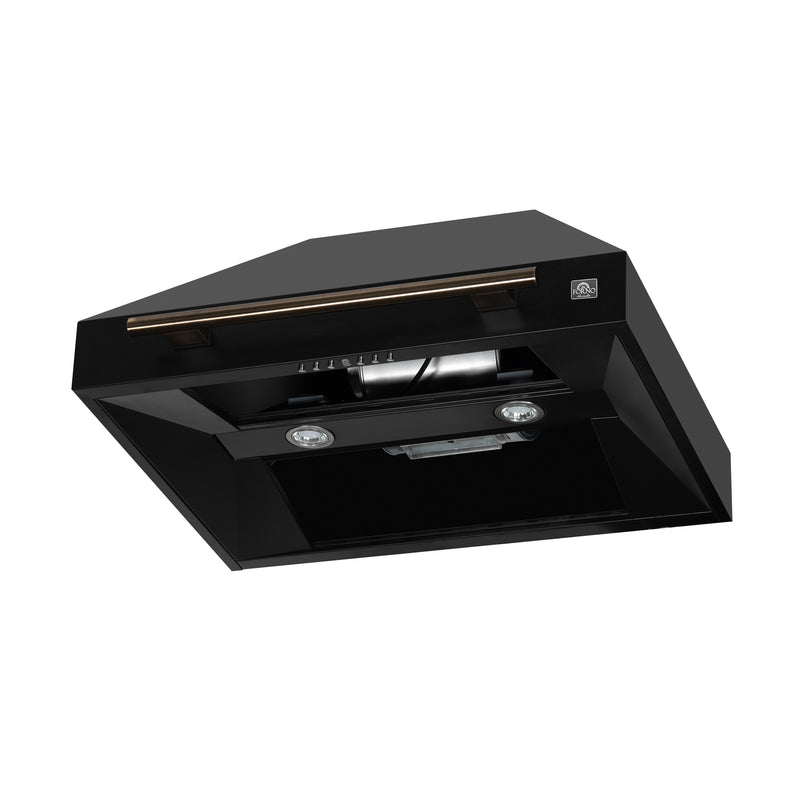 Load image into Gallery viewer, Forno Aria 30 Inch, Black Wall-Mounted Range Hood - FRHWM5095-30BLK
