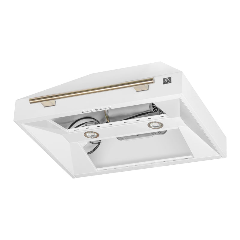 Load image into Gallery viewer, Forno Aria 30 Inch, White Wall-Mounted Range Hood - FRHWM5095-30WHT
