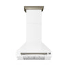 Forno Aria 30 Inch, White Wall-Mounted Range Hood - FRHWM5095-30WHT