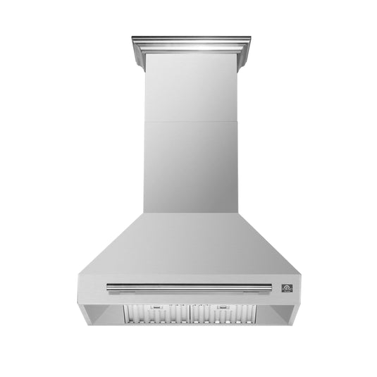 Forno Aria 30 Inch, Stainless Steel Wall-Mounted Range Hood - FRHWM5095-30