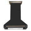 Forno Aria 36 Inch, Black Wall-Mounted Range Hood - FRHWM5095-36BLK