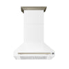 Forno Aria 36 Inch, White Wall-Mounted Range Hood - FRHWM5095-36WHT