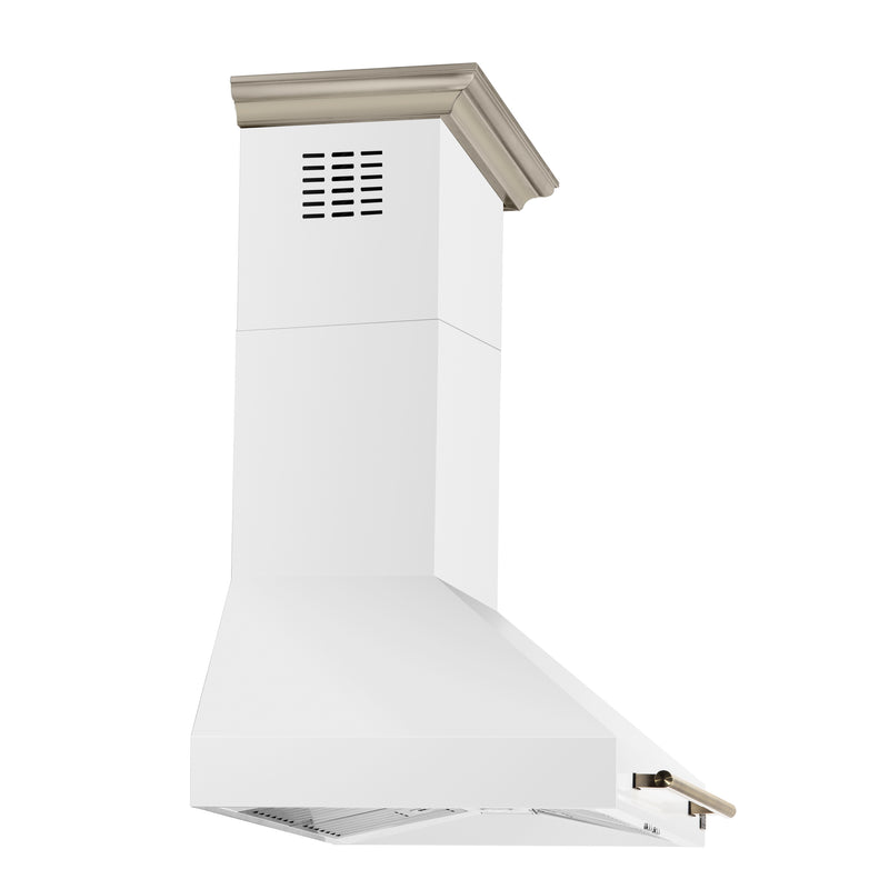 Load image into Gallery viewer, Forno Aria 36 Inch, White Wall-Mounted Range Hood - FRHWM5095-36WHT
