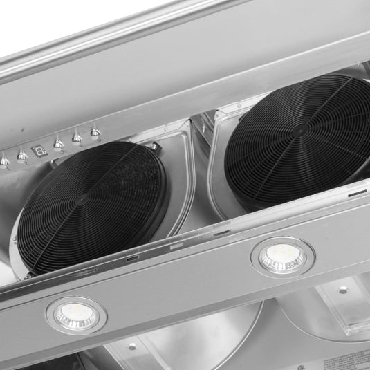 Forno Aria 48 Inch, Stainless Steel Wall-Mounted Range Hood - FRHWM5095-48