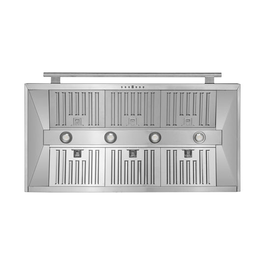 Forno Aria 48 Inch, Stainless Steel Wall-Mounted Range Hood - FRHWM5095-48