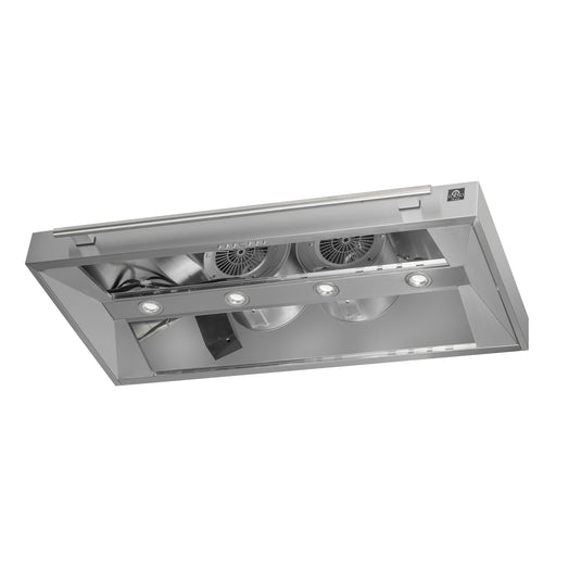 Forno Aria 48 Inch, Stainless Steel Wall-Mounted Range Hood - FRHWM5095-48