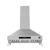 Forno Venezia 36 Inch, Stainless Steel Wall-Mounted Range Hood with Touch Controls and Baffle Filters - FRHWM5503-36