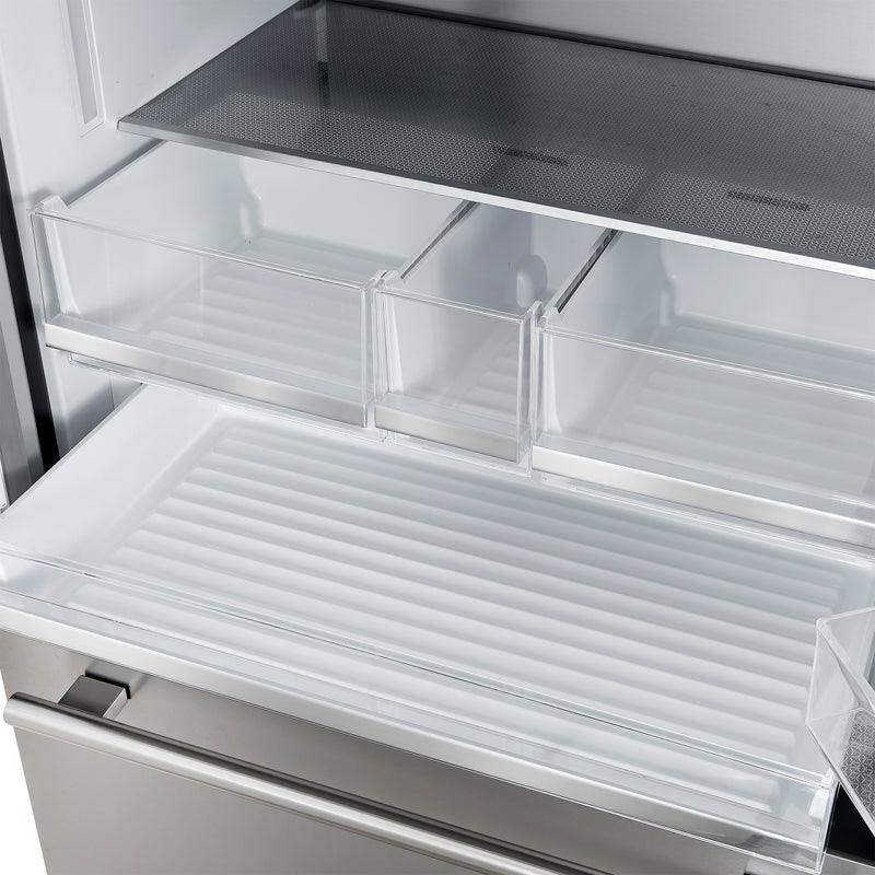 Load image into Gallery viewer, Forno Aosta 36-Inch, Stainless Steel French Door Refrigerator - FFFFD1866-36SB
