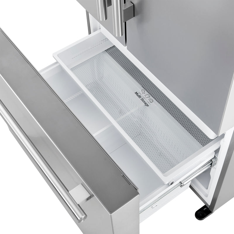 Load image into Gallery viewer, Forno Aosta 36-Inch, Stainless Steel French Door Refrigerator - FFFFD1866-36SB

