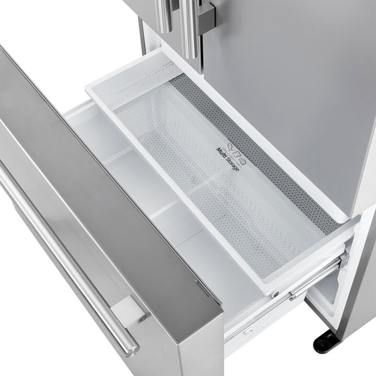 Forno Aosta 36-Inch, Stainless Steel French Door Refrigerator - FFFFD1866-36SB