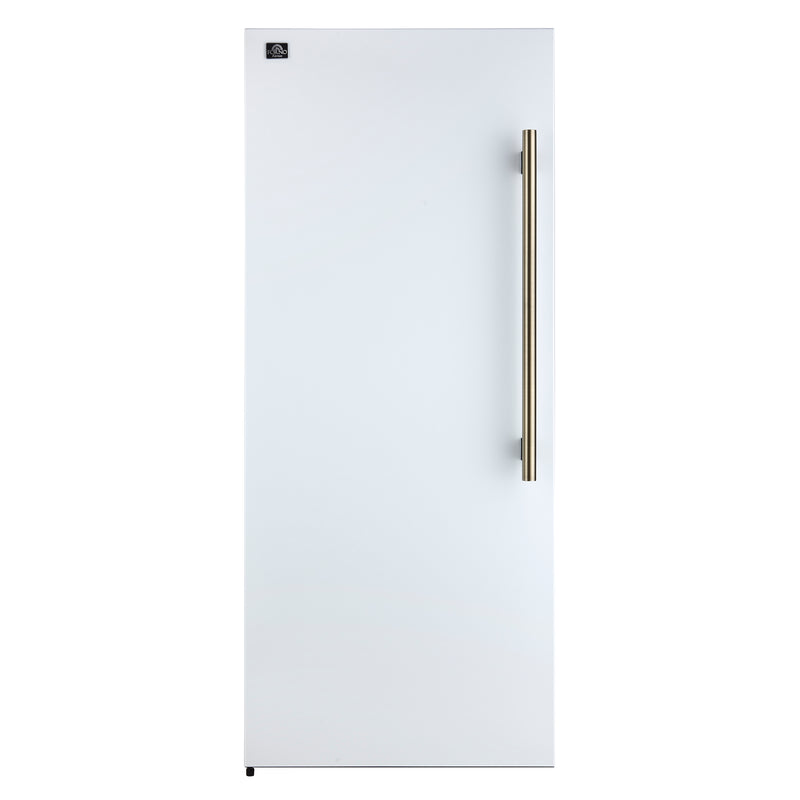 Load image into Gallery viewer, Forno Maderno 28-Inch, White Convertible Upright Freezer/Refrigerator with Left Swing - FFFFD1722-28WHT-LS
