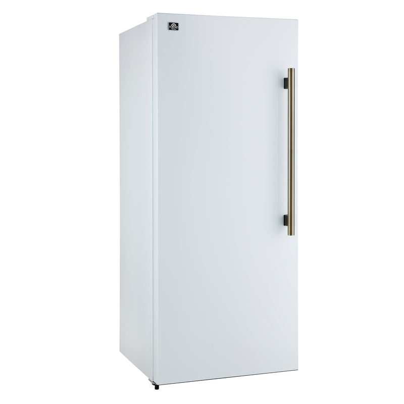 Load image into Gallery viewer, Forno Maderno 28-Inch, White Convertible Upright Freezer/Refrigerator with Left Swing - FFFFD1722-28WHT-LS
