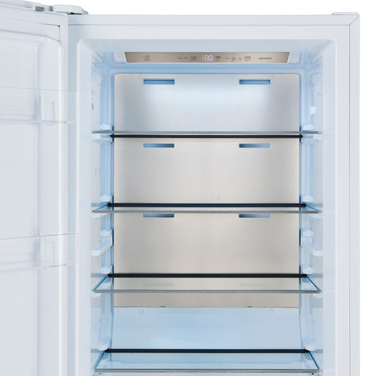 Forno Maderno 28-Inch, White Convertible Upright Freezer/Refrigerator with Left Swing - FFFFD1722-28WHT-LS
