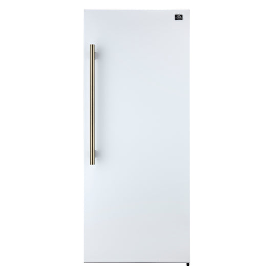 Forno Maderno 28-Inch, White Convertible Freezer/Refrigerator with Right Swing - FFFFD1722-28WHT-RS
