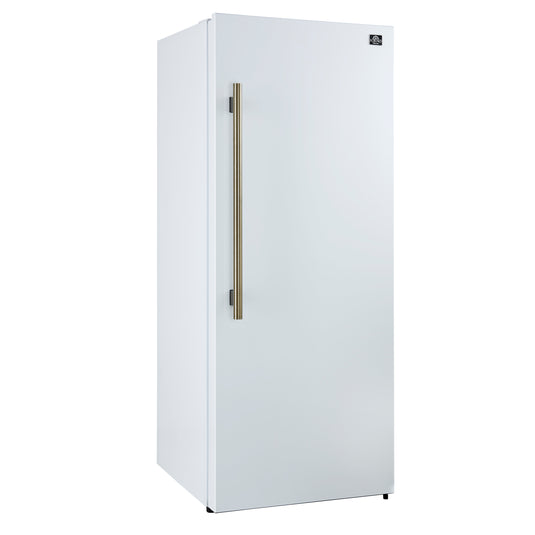 Forno Maderno 28-Inch, White Convertible Freezer/Refrigerator with Right Swing - FFFFD1722-28WHT-RS