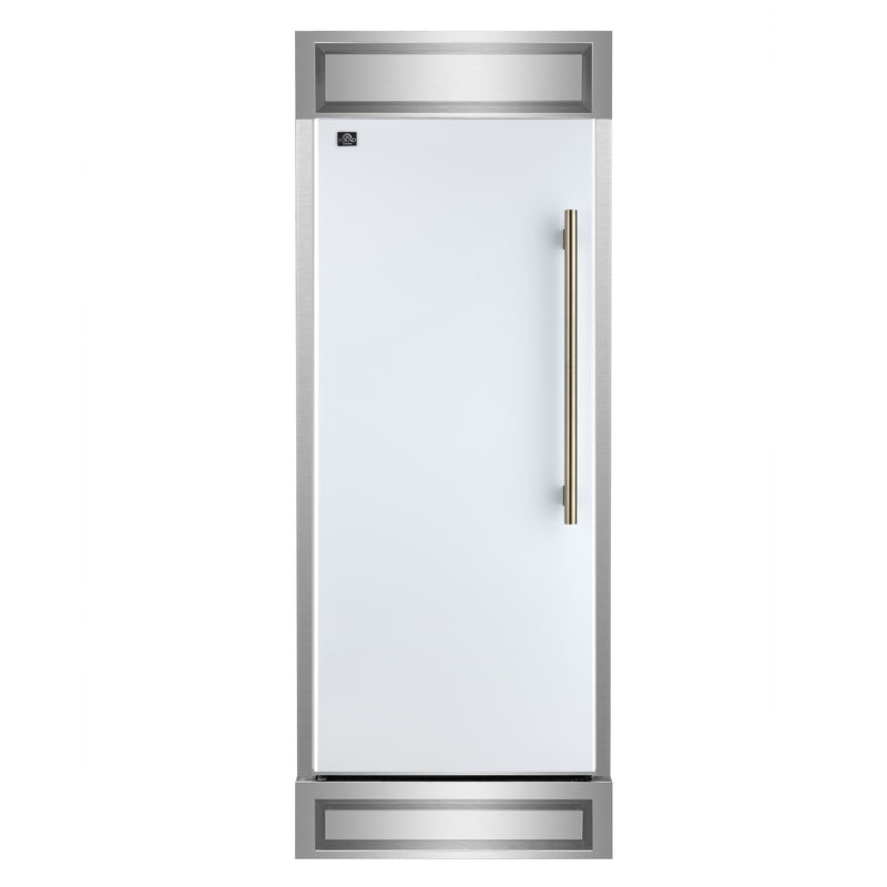 Load image into Gallery viewer, Forno Maderno 28-Inch, White Built-In Convertible Refrigerator with Left Swing - FFFFD1722-32LMG-WHT
