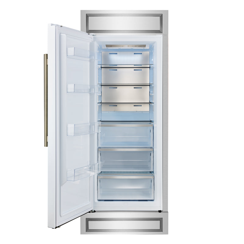 Load image into Gallery viewer, Forno Maderno 28-Inch, White Built-In Convertible Refrigerator with Left Swing - FFFFD1722-32LMG-WHT
