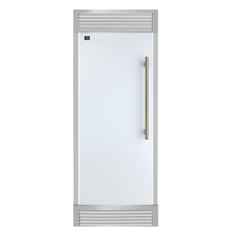 Load image into Gallery viewer, Forno Maderno 28 inch, White Built-In Convertible Refrigerator with Left Swing - FFFFD1722-32LSG-WHT

