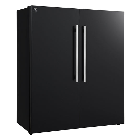 Forno Maderno 2-28-Inch, Black Wide Convertible Refrigerator/Freezer - FFFFD1722-60MG-BLK