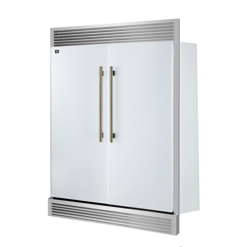 Load image into Gallery viewer, Forno Maderno 2-28-Inch, White Wide Convertible Refrigerator/Freezer - FFFFD1722-60SG-WHT
