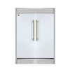 Forno Maderno 2-28-Inch, White Wide Convertible Refrigerator/Freezer - FFFFD1722-60SG-WHT