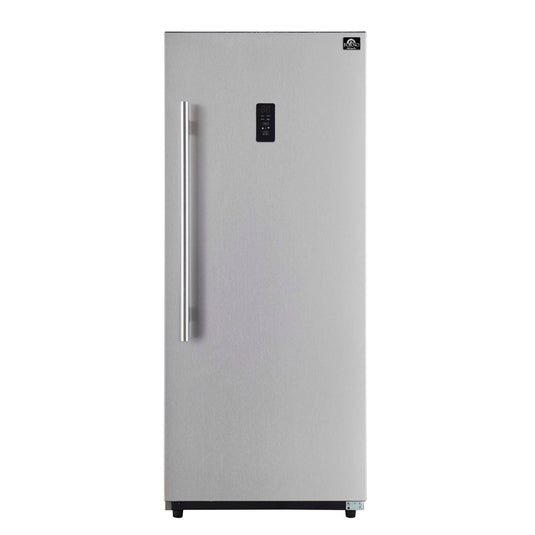 Forno Fortezza 28 Inch, Stainless Steel Convertible Refrigerator/Freezer with Right-Swing - FFFFD1738-28RS