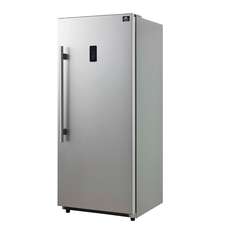 Load image into Gallery viewer, Forno Fortezza 28 Inch, Stainless Steel Convertible Refrigerator/Freezer with Right-Swing - FFFFD1738-28RS
