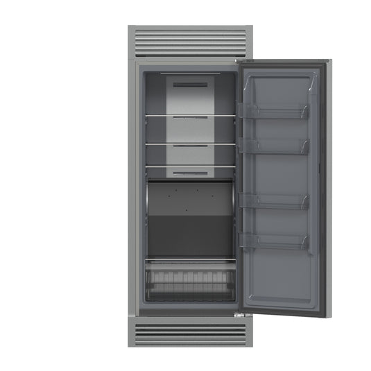 Forno Fortezza 32 Inch, Stainless Steel Convertible Refrigerator/Freezer with Right-Swing - FFFFD1738-32RSG