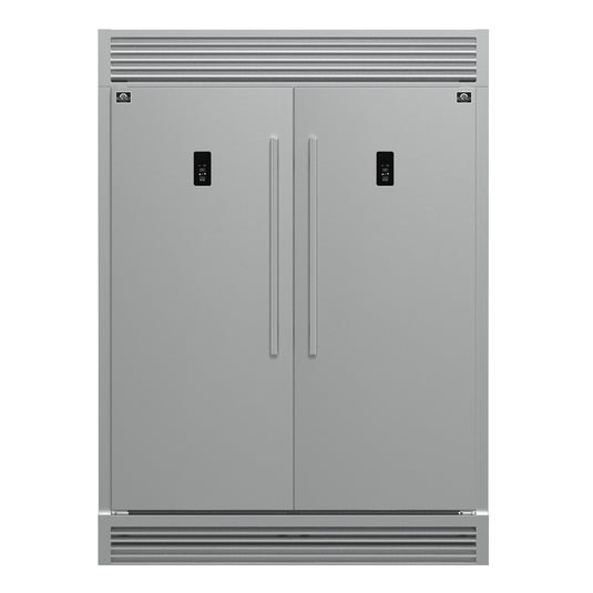 Forno Fortezza 60 Inch, Stainless Steel Convertible Refrigerator/Freezer - FFFFD1738-60SG