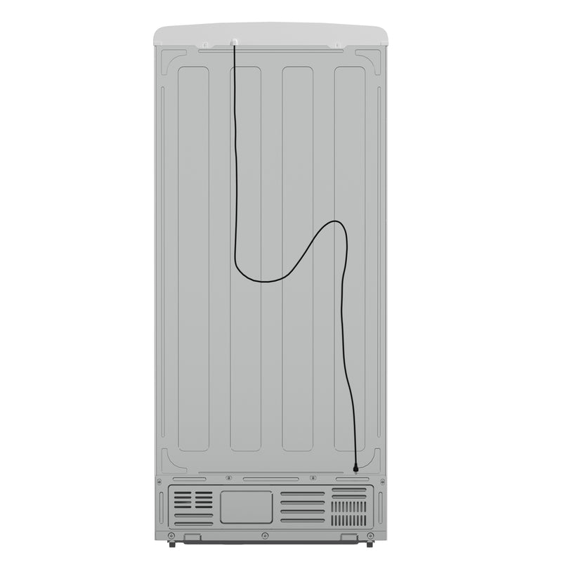 Load image into Gallery viewer, Forno Luigi 33-Inch French Door Refrigerator, 18 cu.ft, White Finish, Antique Brass Handles, ENERGY STAR Certified
