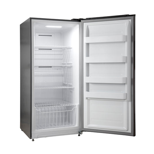 Forno Rizzuto 28-Inch, Stainless Steel Upright Convertible Refrigerator with Right Swing - FFFFD1933-28RS