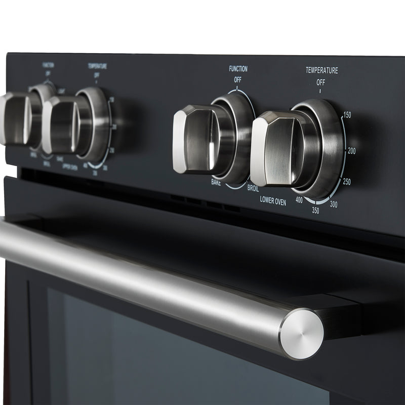 Load image into Gallery viewer, Forno Vomero 30-Inch, Black Double Wall Oven - FBOEL1324-30BLK
