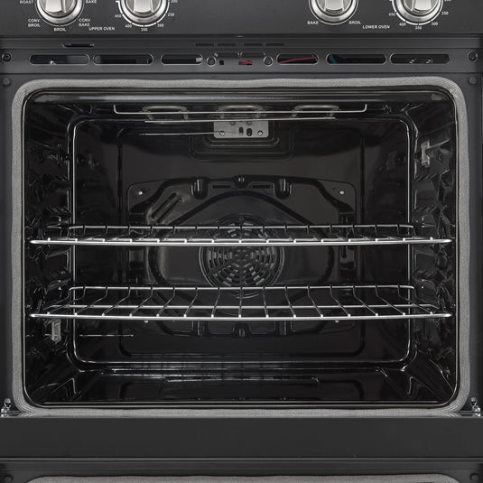 Forno Vomero 30-Inch, Black Double Wall Oven - FBOEL1324-30BLK