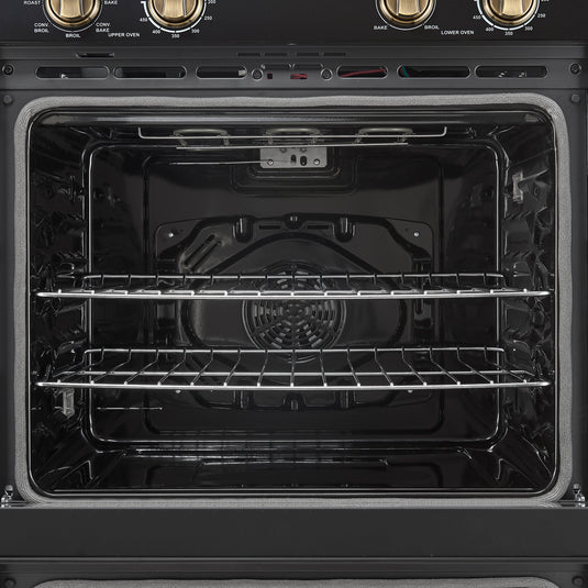Forno Vomero 30-Inch, Black Double Wall Oven - FBOEL1324-30BLK