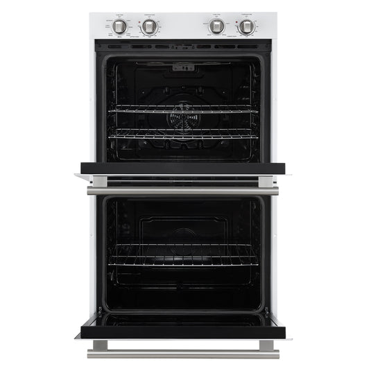 Forno Vomero 30-Inch, White Double Wall Oven - FBOEL1324-30WHT