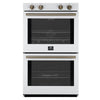 Forno Vomero 30-Inch, White Double Wall Oven - FBOEL1324-30WHT