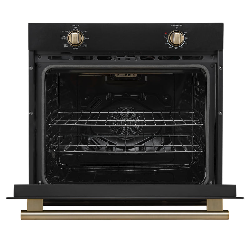 Load image into Gallery viewer, Forno Vomero 30-Inch, Black Wall Oven - FBOEL1370-30BLK
