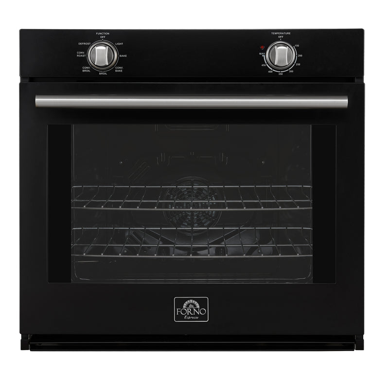 Load image into Gallery viewer, Forno Vomero 30-Inch, Black Wall Oven - FBOEL1370-30BLK
